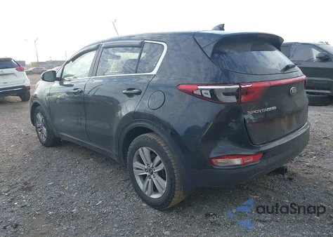 2017 Kia Sportage Lx z USA, uszkodzony, nr VIN KNDPM3ACXH7208869